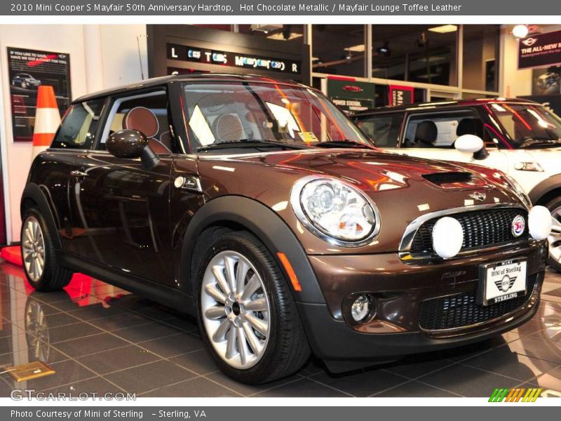 Hot Chocolate Metallic / Mayfair Lounge Toffee Leather 2010 Mini Cooper S Mayfair 50th Anniversary Hardtop