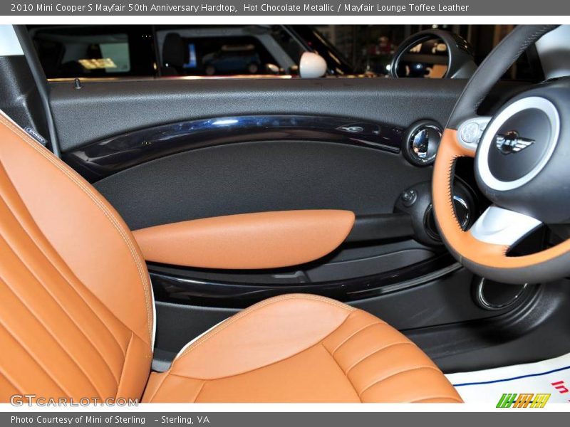 Hot Chocolate Metallic / Mayfair Lounge Toffee Leather 2010 Mini Cooper S Mayfair 50th Anniversary Hardtop