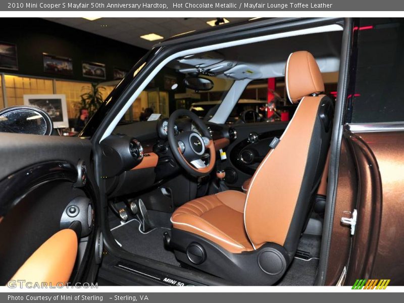 Hot Chocolate Metallic / Mayfair Lounge Toffee Leather 2010 Mini Cooper S Mayfair 50th Anniversary Hardtop