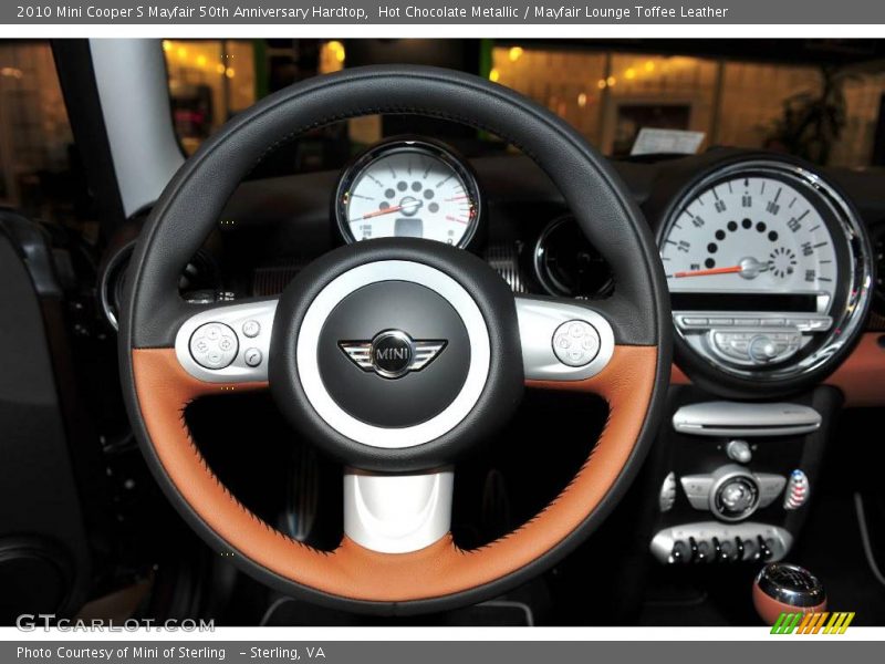 Hot Chocolate Metallic / Mayfair Lounge Toffee Leather 2010 Mini Cooper S Mayfair 50th Anniversary Hardtop