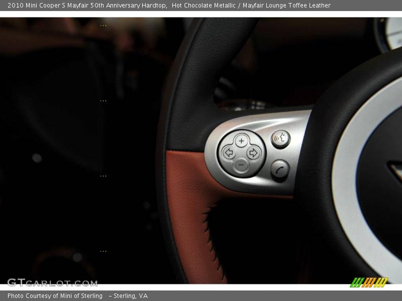 Hot Chocolate Metallic / Mayfair Lounge Toffee Leather 2010 Mini Cooper S Mayfair 50th Anniversary Hardtop