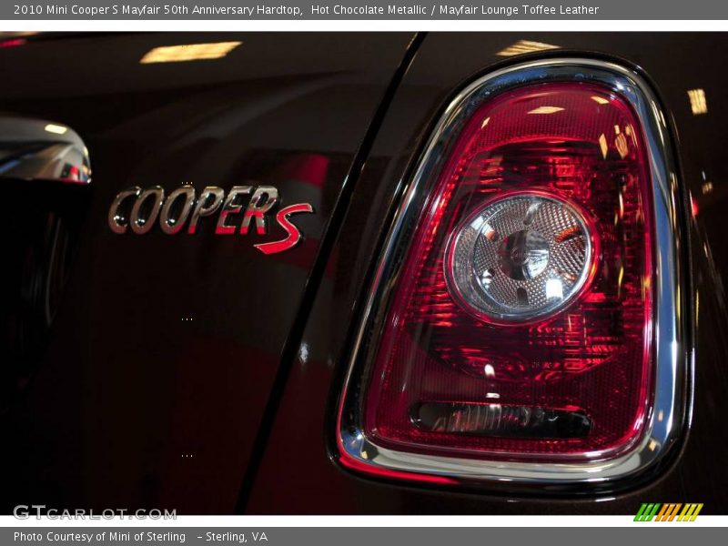 Hot Chocolate Metallic / Mayfair Lounge Toffee Leather 2010 Mini Cooper S Mayfair 50th Anniversary Hardtop