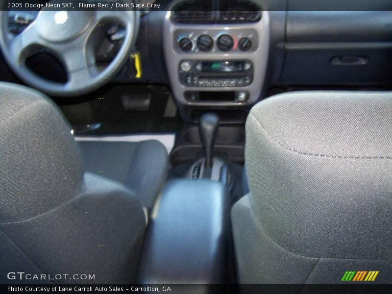 Flame Red / Dark Slate Gray 2005 Dodge Neon SXT