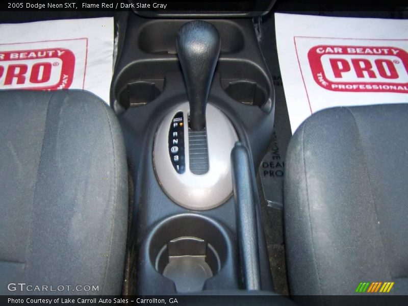 Flame Red / Dark Slate Gray 2005 Dodge Neon SXT