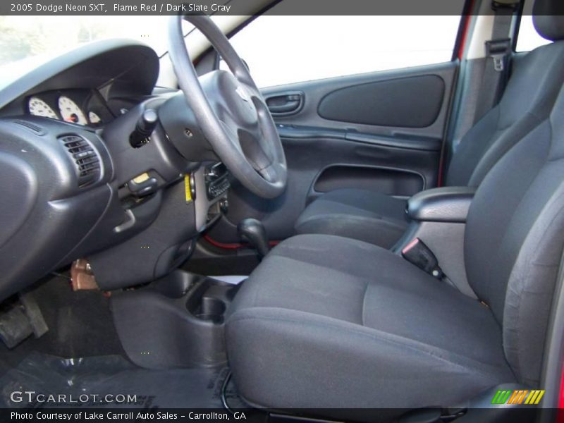 Flame Red / Dark Slate Gray 2005 Dodge Neon SXT