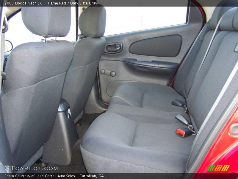 Flame Red / Dark Slate Gray 2005 Dodge Neon SXT