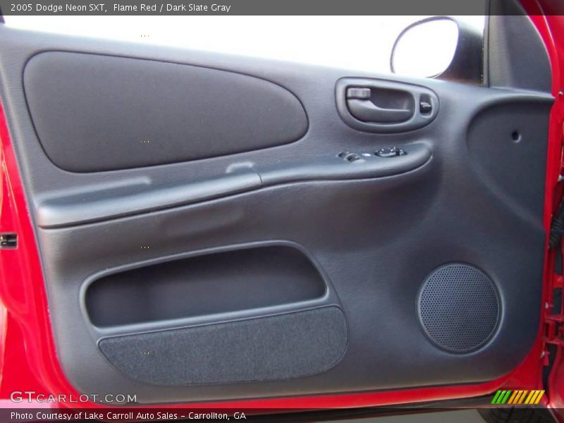 Flame Red / Dark Slate Gray 2005 Dodge Neon SXT