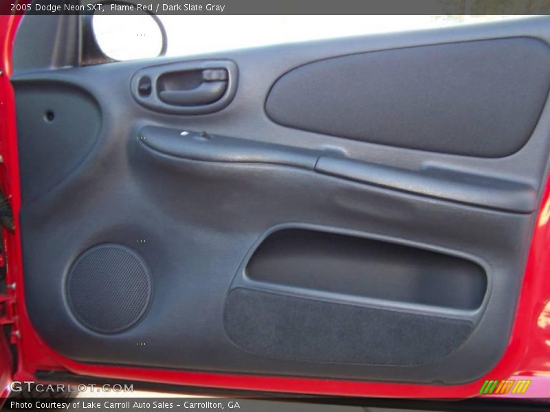 Flame Red / Dark Slate Gray 2005 Dodge Neon SXT