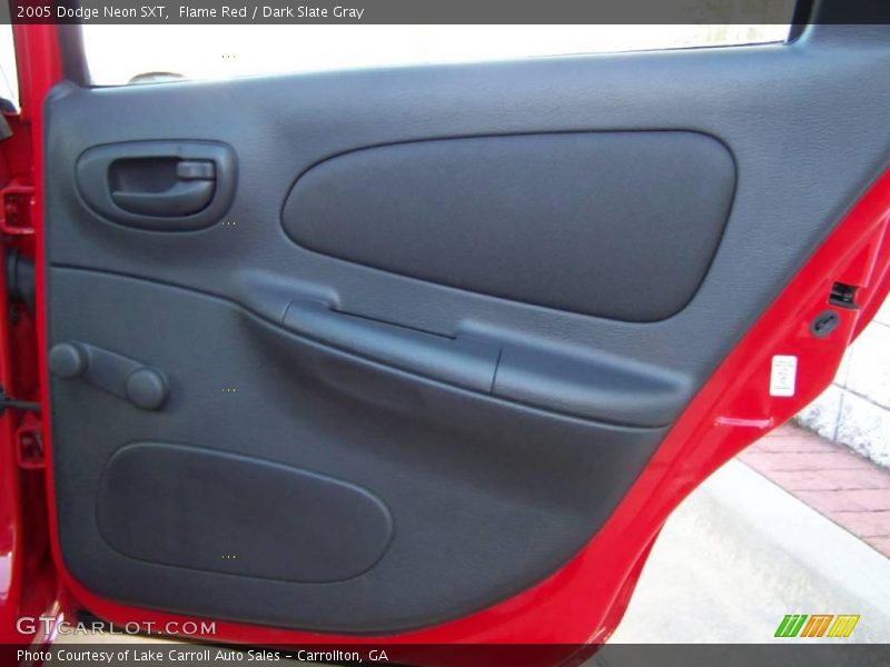 Flame Red / Dark Slate Gray 2005 Dodge Neon SXT