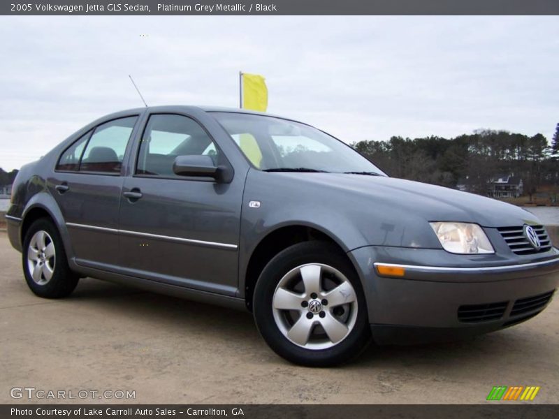 Platinum Grey Metallic / Black 2005 Volkswagen Jetta GLS Sedan