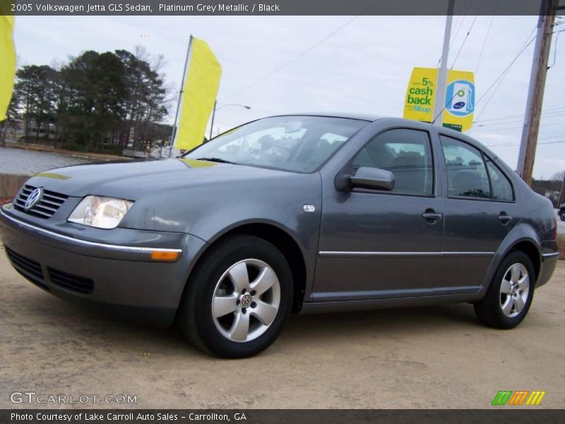 Platinum Grey Metallic / Black 2005 Volkswagen Jetta GLS Sedan