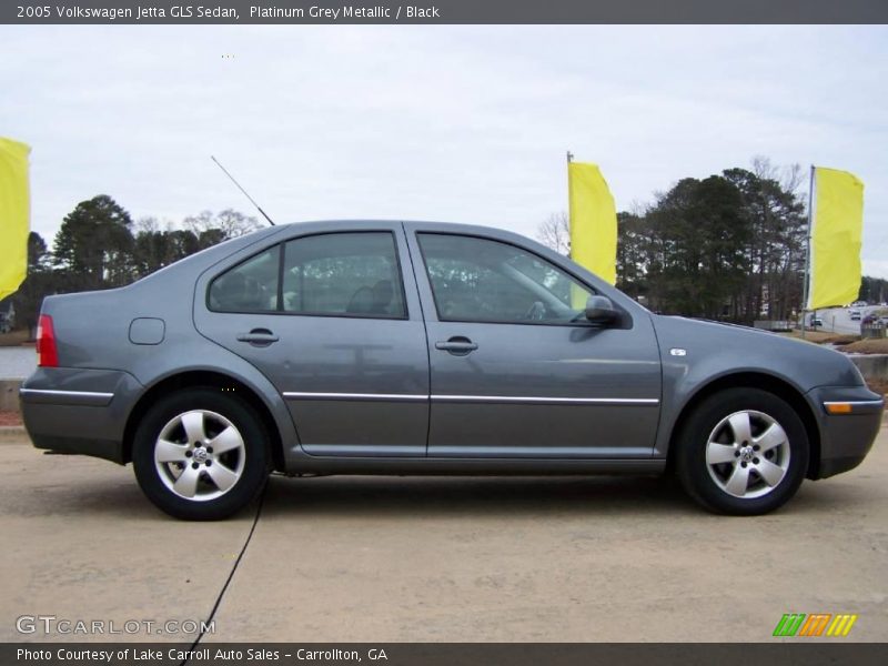 Platinum Grey Metallic / Black 2005 Volkswagen Jetta GLS Sedan
