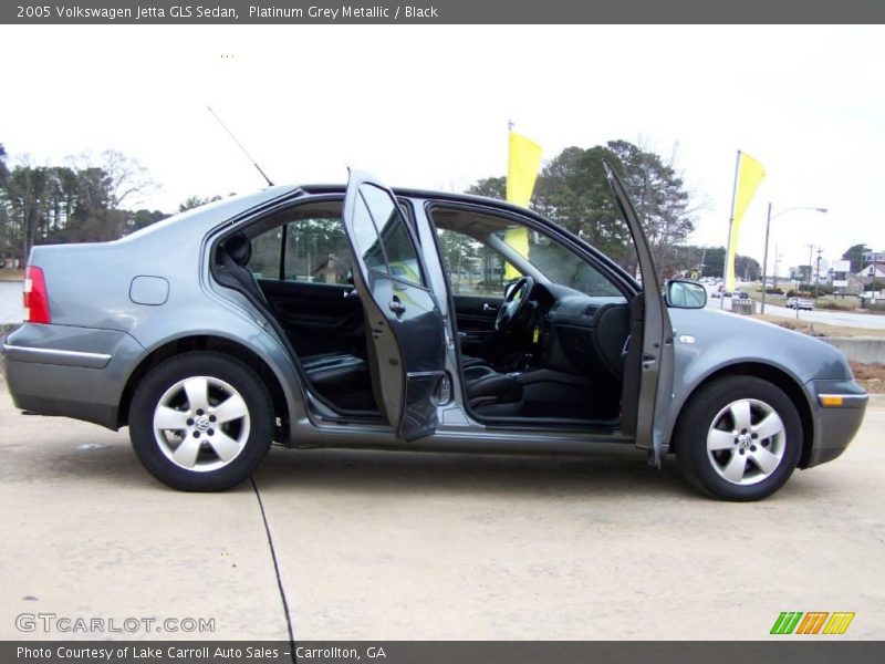 Platinum Grey Metallic / Black 2005 Volkswagen Jetta GLS Sedan