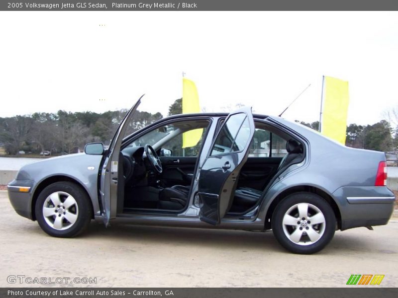 Platinum Grey Metallic / Black 2005 Volkswagen Jetta GLS Sedan