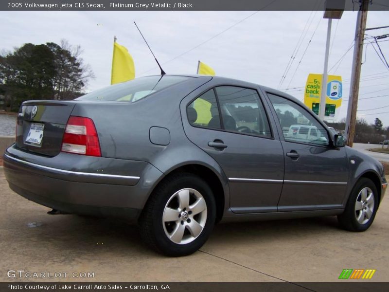 Platinum Grey Metallic / Black 2005 Volkswagen Jetta GLS Sedan