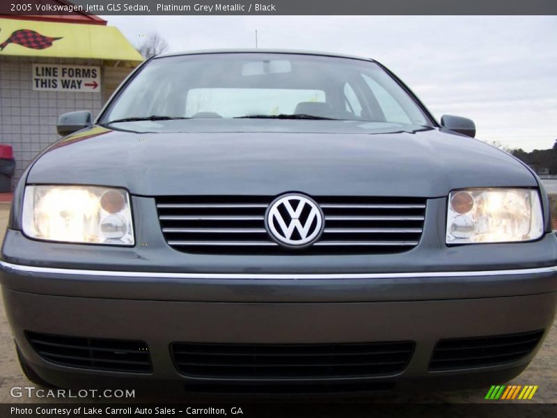 Platinum Grey Metallic / Black 2005 Volkswagen Jetta GLS Sedan