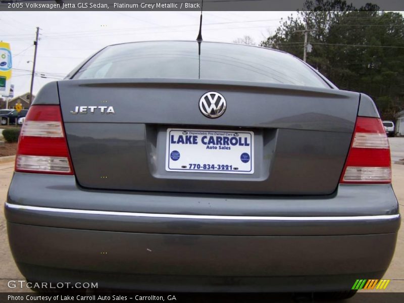 Platinum Grey Metallic / Black 2005 Volkswagen Jetta GLS Sedan