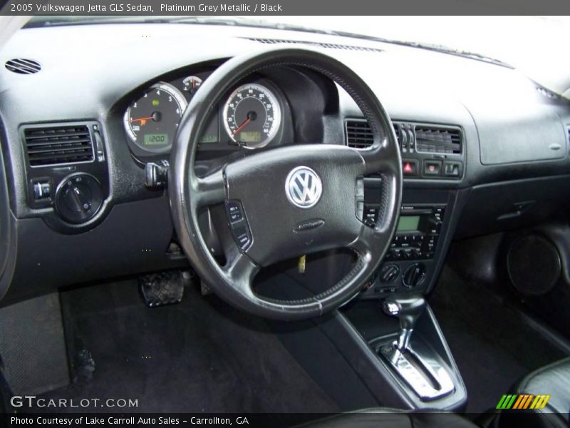 Platinum Grey Metallic / Black 2005 Volkswagen Jetta GLS Sedan