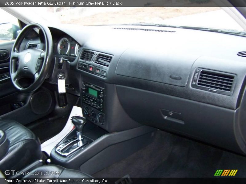 Platinum Grey Metallic / Black 2005 Volkswagen Jetta GLS Sedan