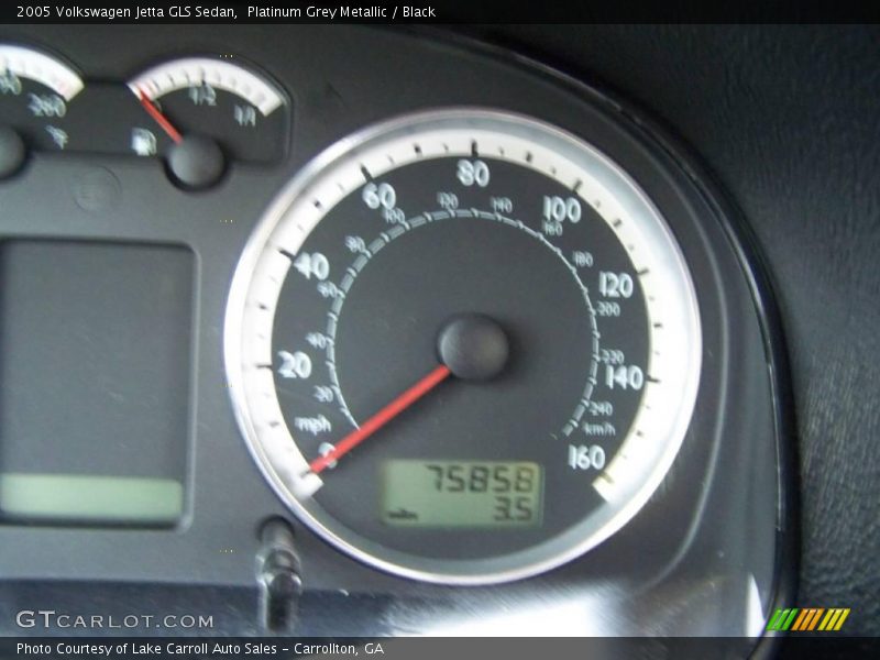 Platinum Grey Metallic / Black 2005 Volkswagen Jetta GLS Sedan