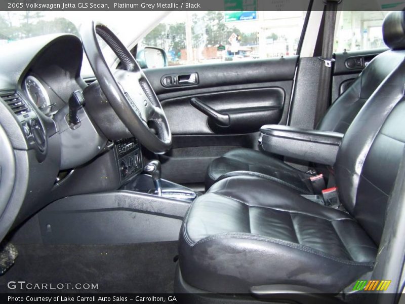 Platinum Grey Metallic / Black 2005 Volkswagen Jetta GLS Sedan