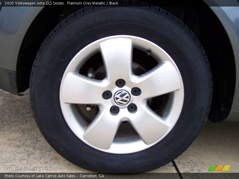 Platinum Grey Metallic / Black 2005 Volkswagen Jetta GLS Sedan