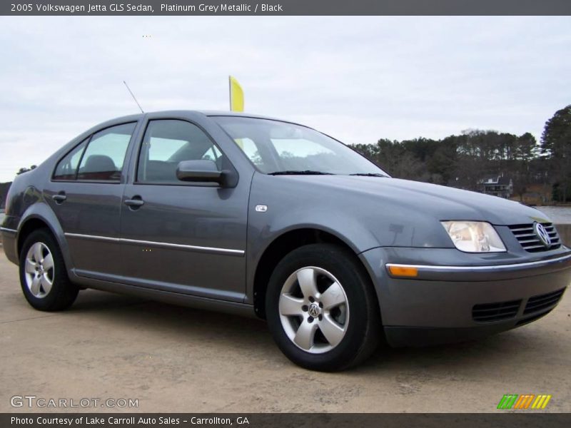 Platinum Grey Metallic / Black 2005 Volkswagen Jetta GLS Sedan