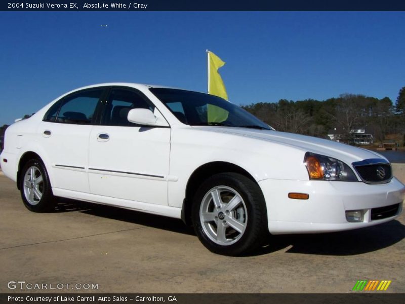 Absolute White / Gray 2004 Suzuki Verona EX