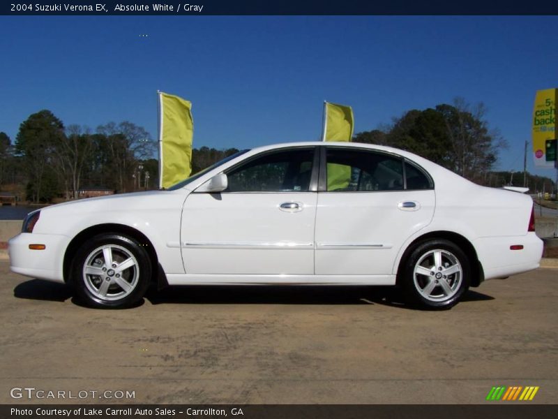 Absolute White / Gray 2004 Suzuki Verona EX