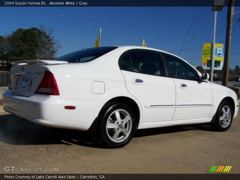 Absolute White / Gray 2004 Suzuki Verona EX