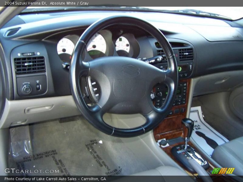 Absolute White / Gray 2004 Suzuki Verona EX