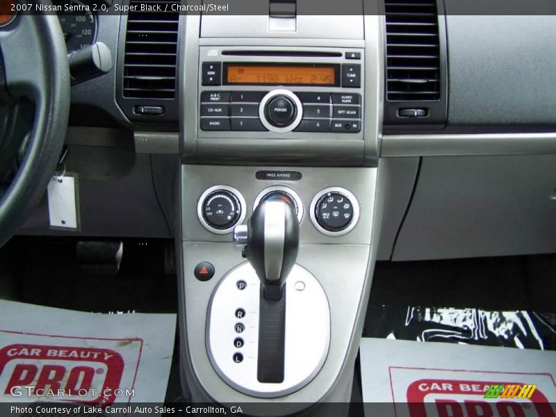 Super Black / Charcoal/Steel 2007 Nissan Sentra 2.0