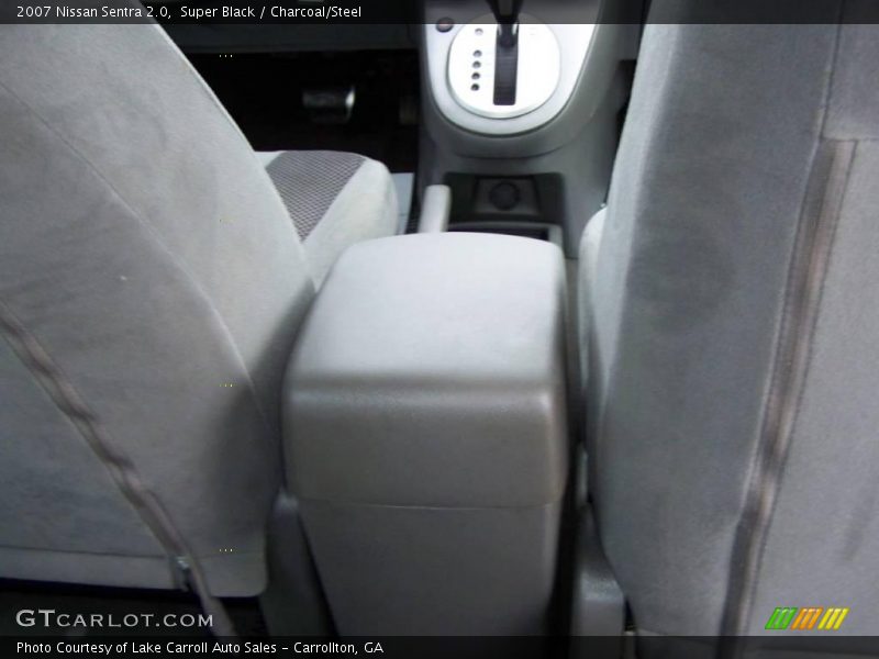 Super Black / Charcoal/Steel 2007 Nissan Sentra 2.0