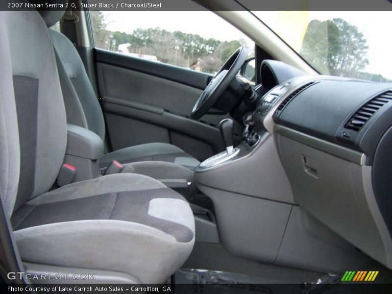 Super Black / Charcoal/Steel 2007 Nissan Sentra 2.0