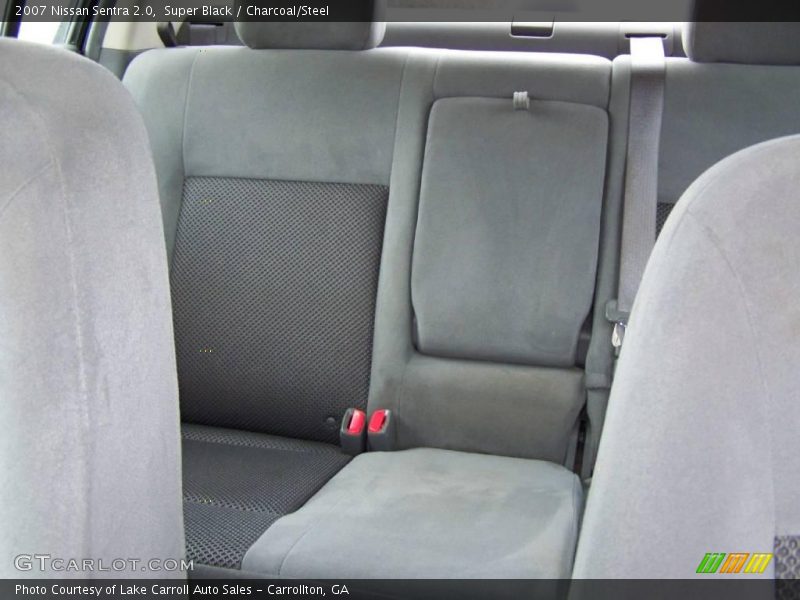 Super Black / Charcoal/Steel 2007 Nissan Sentra 2.0