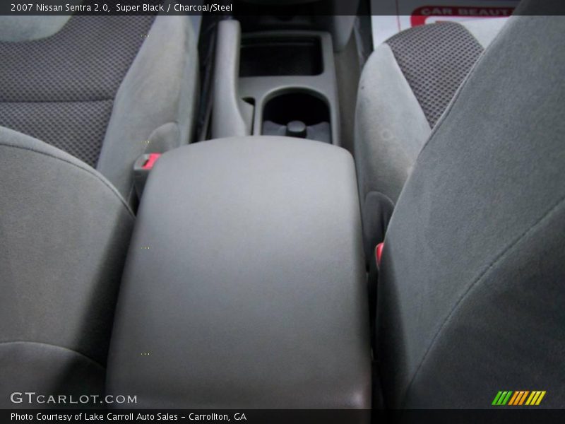 Super Black / Charcoal/Steel 2007 Nissan Sentra 2.0