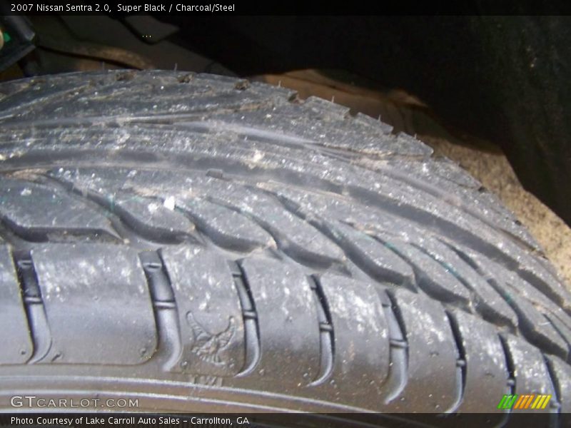 Super Black / Charcoal/Steel 2007 Nissan Sentra 2.0