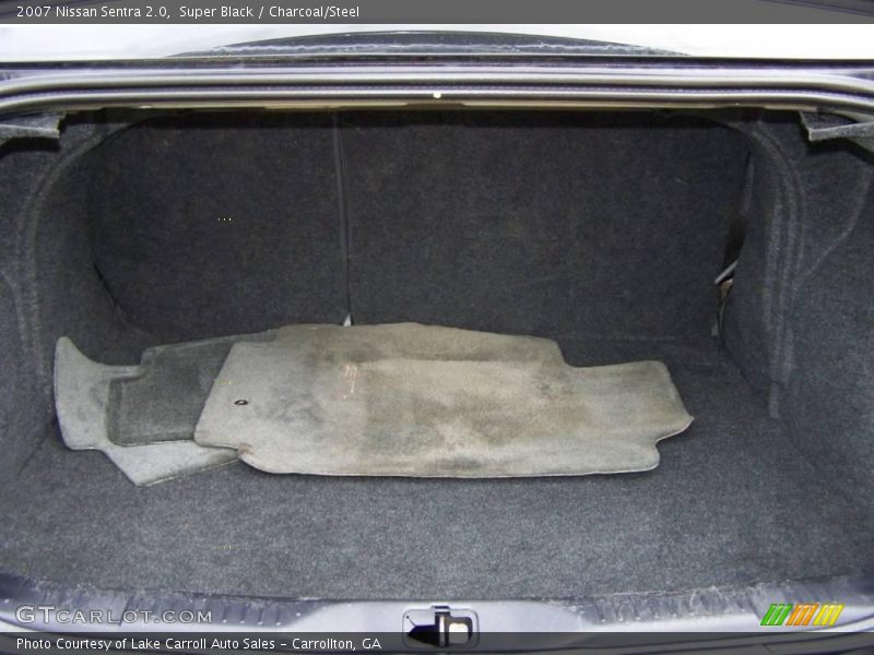 Super Black / Charcoal/Steel 2007 Nissan Sentra 2.0