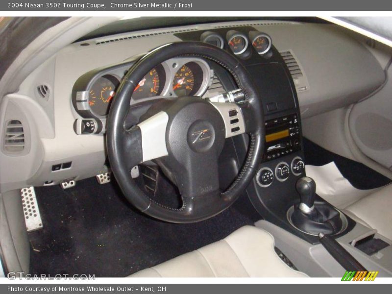 Chrome Silver Metallic / Frost 2004 Nissan 350Z Touring Coupe