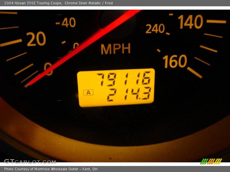 Chrome Silver Metallic / Frost 2004 Nissan 350Z Touring Coupe