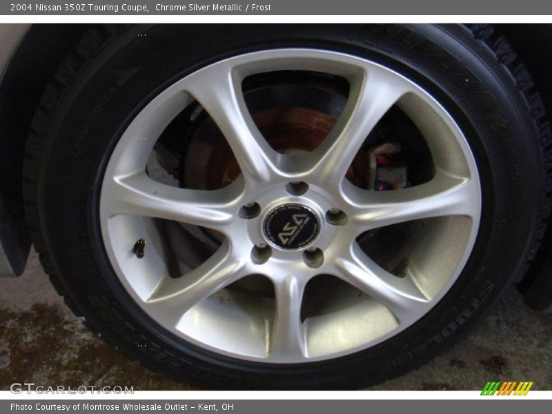 Chrome Silver Metallic / Frost 2004 Nissan 350Z Touring Coupe