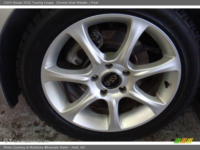 Chrome Silver Metallic / Frost 2004 Nissan 350Z Touring Coupe
