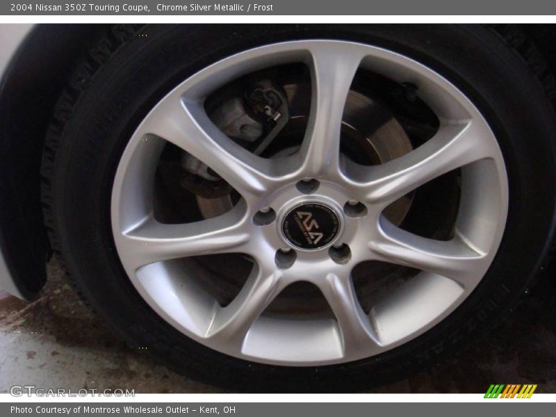 Chrome Silver Metallic / Frost 2004 Nissan 350Z Touring Coupe