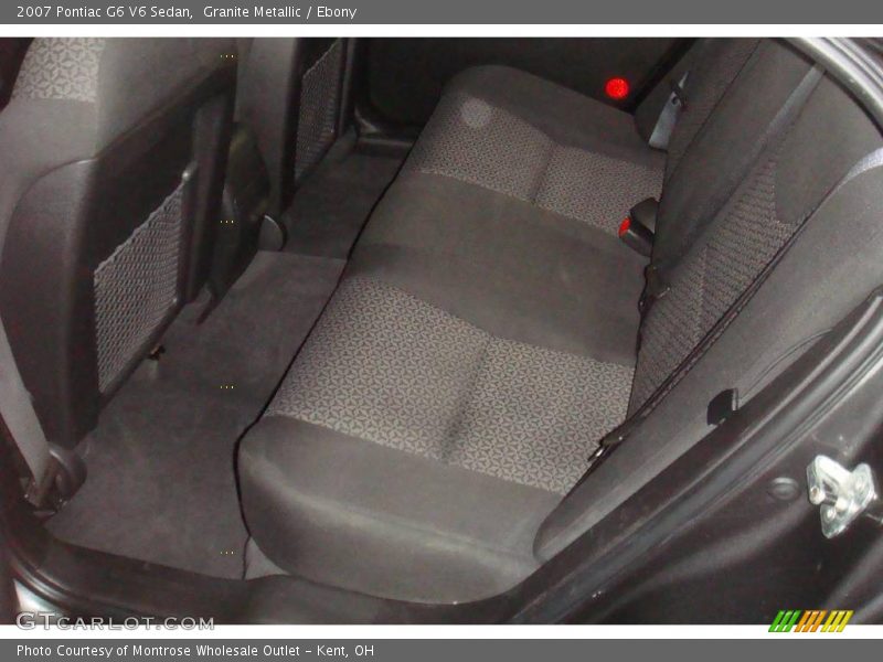 Granite Metallic / Ebony 2007 Pontiac G6 V6 Sedan