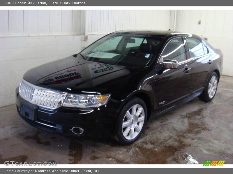 Black / Dark Charcoal 2008 Lincoln MKZ Sedan