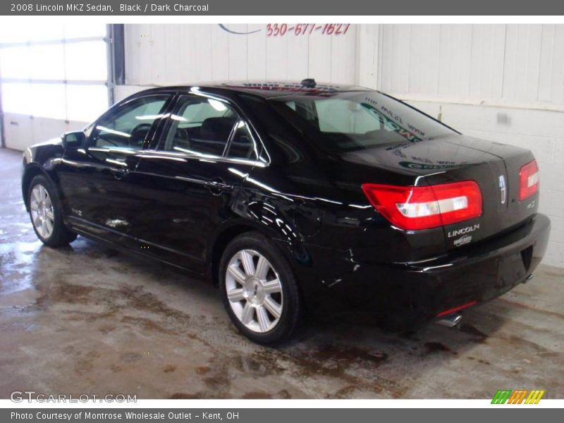 Black / Dark Charcoal 2008 Lincoln MKZ Sedan