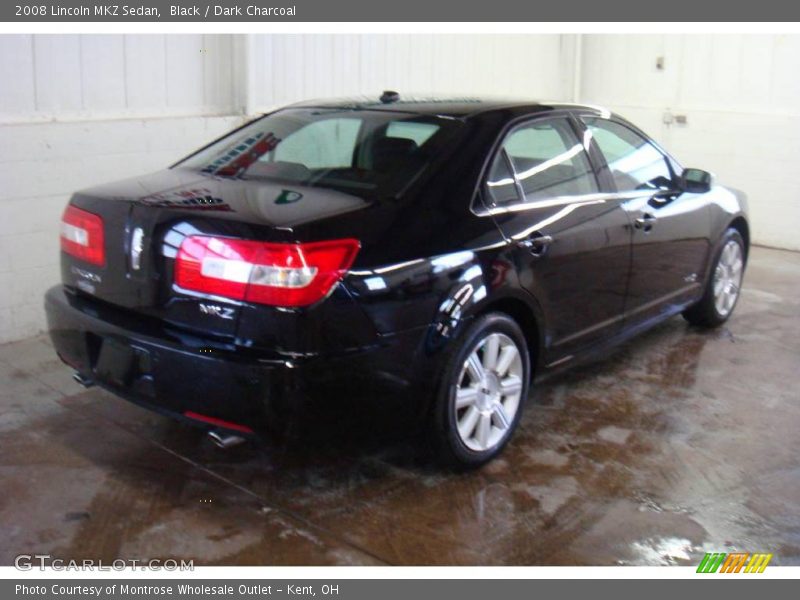 Black / Dark Charcoal 2008 Lincoln MKZ Sedan