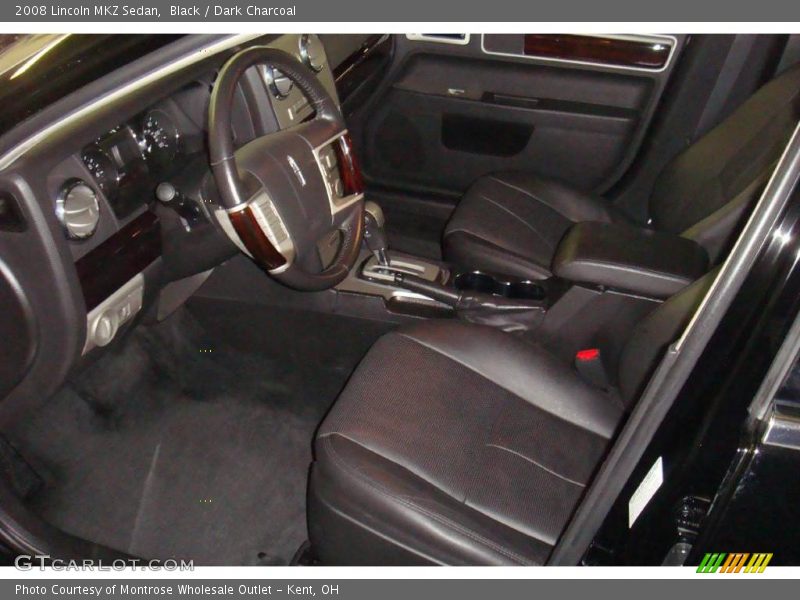 Black / Dark Charcoal 2008 Lincoln MKZ Sedan