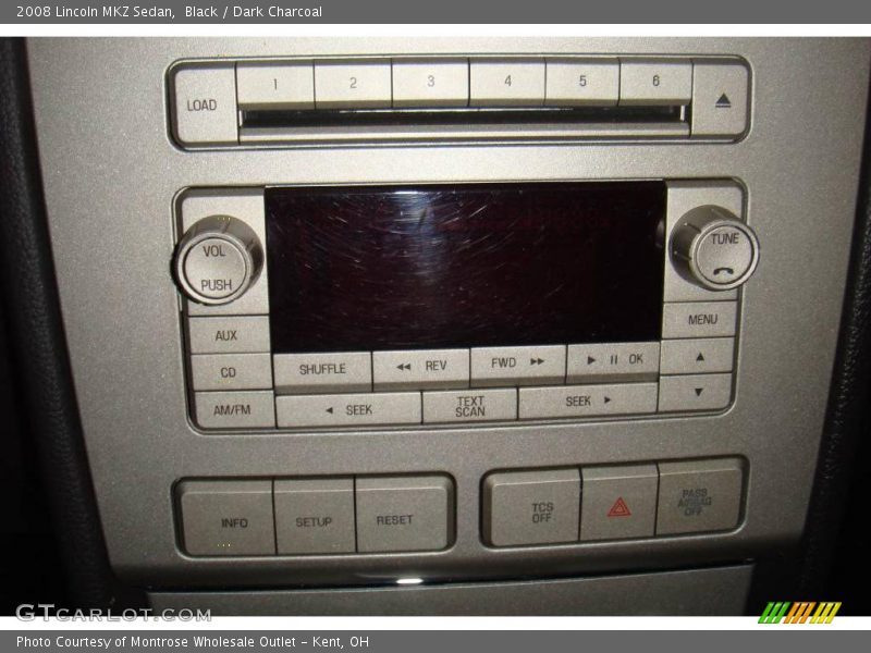 Black / Dark Charcoal 2008 Lincoln MKZ Sedan