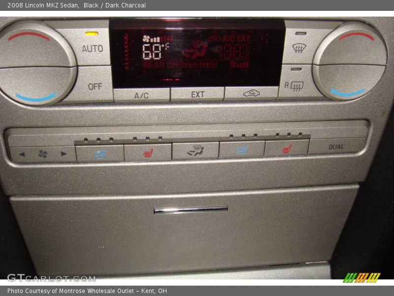 Black / Dark Charcoal 2008 Lincoln MKZ Sedan